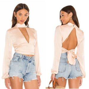 REVOLVE RESA Pink Blush Top